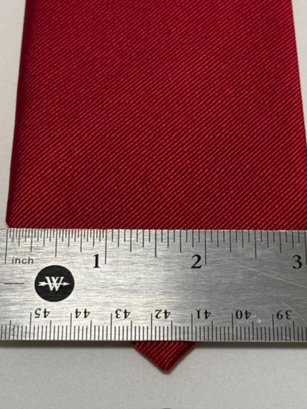 Brioni Solid Red Tie